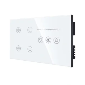 Smart 4-Gang+Fan Wall Switch