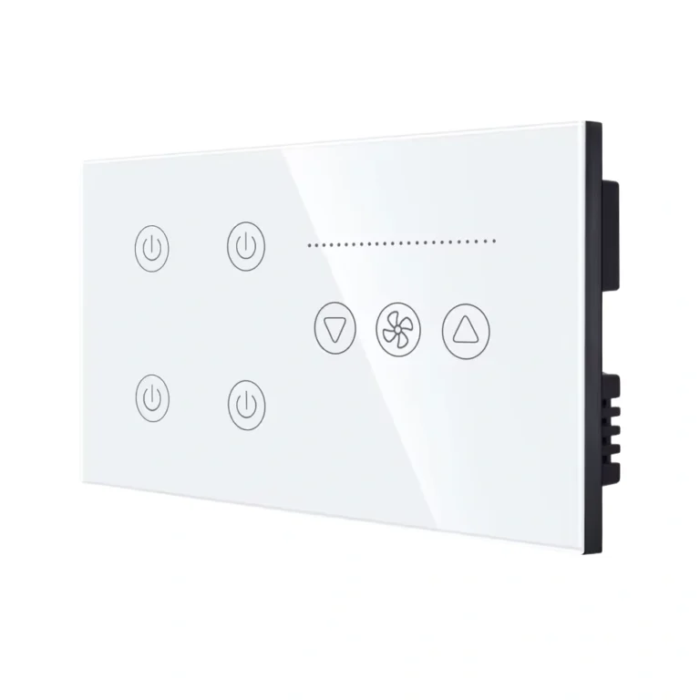 Smart 4-Gang+Fan Wall Switch
