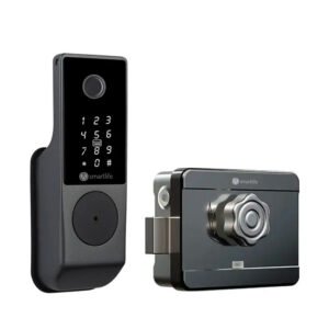 Smart main gate lock with fingerprint and keypad in Pakistan
