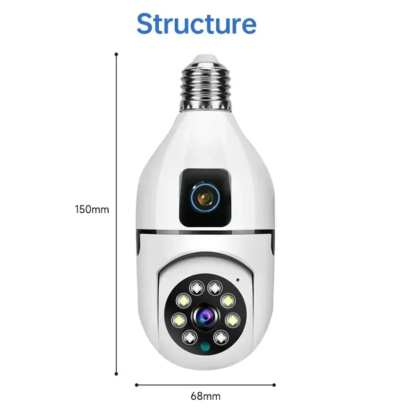 Dual Lens Bulb Camera - Image 5