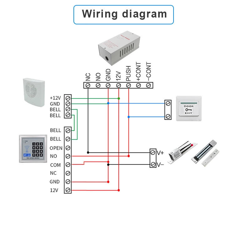 RFID Access Controller With Doorbell - Image 2