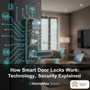 how smart door lock work blog image