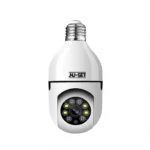 Smart Bulb Camera 2025 | Hidden WiFi Camera with 360° PTZ