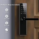 Smart Wood Door Lock HM-LK-07 - Image 2