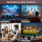 Protable Mini Smart Projector 4k Projector Game Projector - Image 3