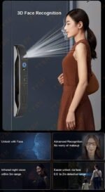 Smart Video Call Door Lock With Intercom - Image 5