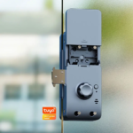 Fingerprint Glass Door Lock - Image 4