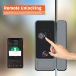 Fingerprint Glass Door Lock - Image 3