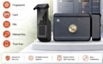 Smart Rim Lock With Dual Key - Image 2