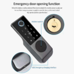 Smart Rim Lock With Dual Key - Image 5
