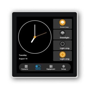 4 Inch 4 Gang Touch Screen Switch