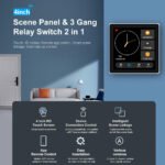 4 Inch Panel 4 Gang Touch Screen Switch - Image 2