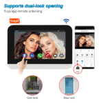 Intercom Video POE Doorbell TCP/IP Wire Video Intercom with 7″ Touch Screen & Tuya App - Image 6