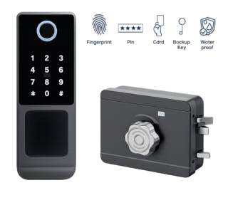 smart wicket gate lock