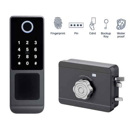 smart wicket gate lock