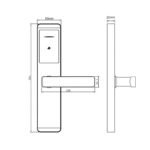 Stainless Steel Hotel Smart Lock - Image 2