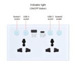 Universal Dual Wall Socket with USB Type-C - Image 3