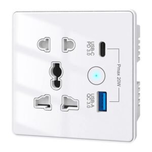 Single Socket with USB Type-C