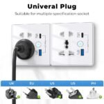 Single Socket With Usb Type C Fast Charge Universal - Image 3