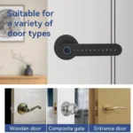 Smart Handle Door Lock With Biometric - Image 3