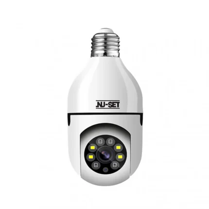 Smart Bulb Camera 2025 | Hidden WiFi Camera with 360° PTZ