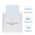 Hotel Smart Energy-Saving RFID Key Card Power Switch Modern Design for Apartment Use - Image 4