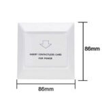 Hotel Smart Energy-Saving RFID Key Card Power Switch Modern Design for Apartment Use - Image 2