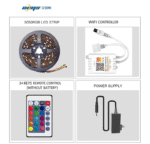 Smart WiFi LED Strip 5M - Image 2