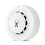 WIFI Smart Smoke Alarm with Temperature and Humidity Sensor Fire Detection