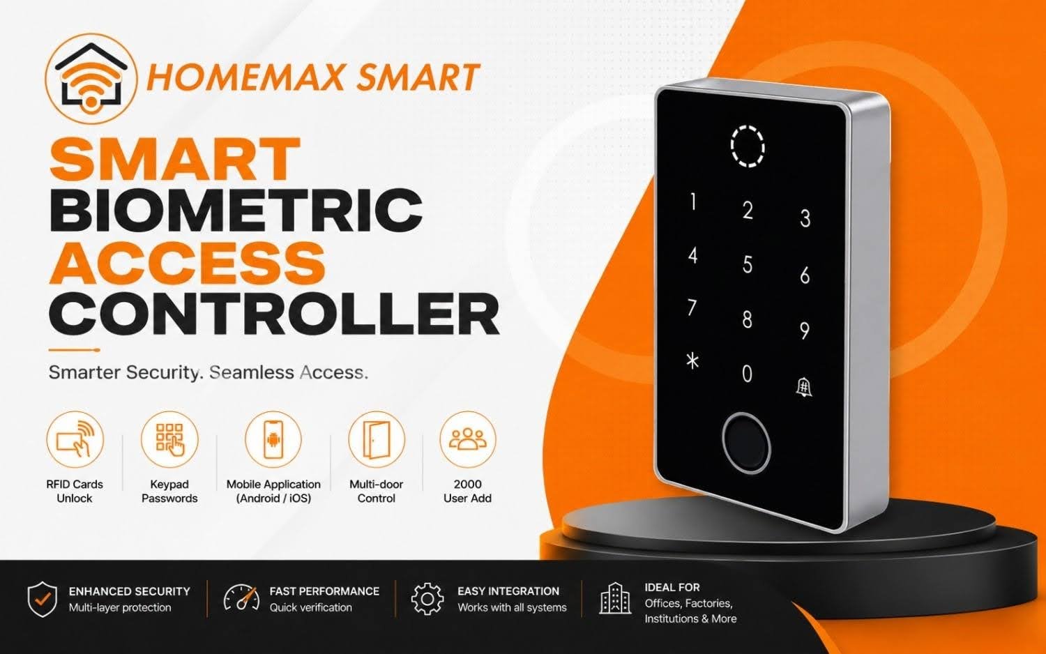 Smart Biometric Access Controller