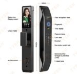 Smart Video Call Door Lock With Intercom - Image 3