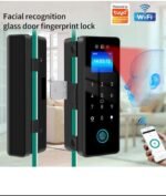 Smart Face Recognition Unlock Intelligent Glass Door Lock - Image 4