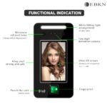 AI Face Recognition Attendance Machine Access Control System Time Clock with Video - Image 2