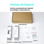 Electric Bolt Door Lock Deadbolt for Access Controller - Image 2