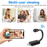 V380 Pro Mini Wireless USB WiFi IP Camera - Image 5