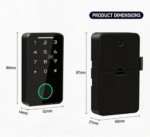 Wireless Smart Digital Fingerprint Cabinet Lock - Image 5