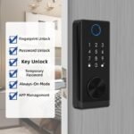 Smart Deadbolt Door Lock Home Electronic Keyless Digital Card Fingerprint - Image 2