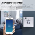 WiFi Door Exit Push Button for Access Controller & Main Gate Lock - Image 3