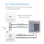 WiFi Door Exit Push Button for Access Controller & Main Gate Lock - Image 2