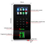 F22 Wi-Fi Biometric Fingerprint Time Attendance Machine - Image 6