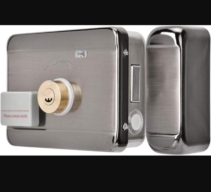 RFID Smart Rim Lock With Dual Cylinder