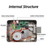 RFID Smart Rim Lock With Dual Cylinder - Image 3