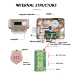 RFID Smart Rim Lock With Dual Cylinder - Image 2