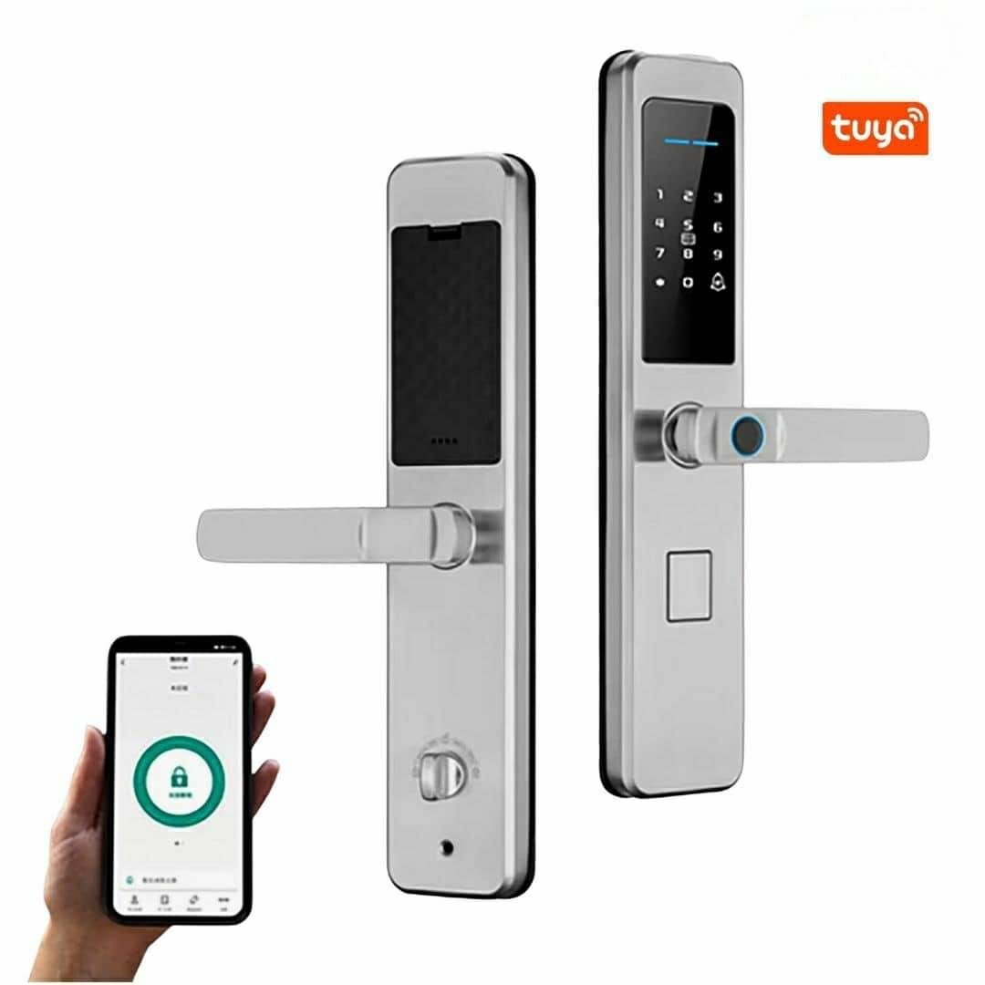 Biometric Door Lock-Stainless Steel